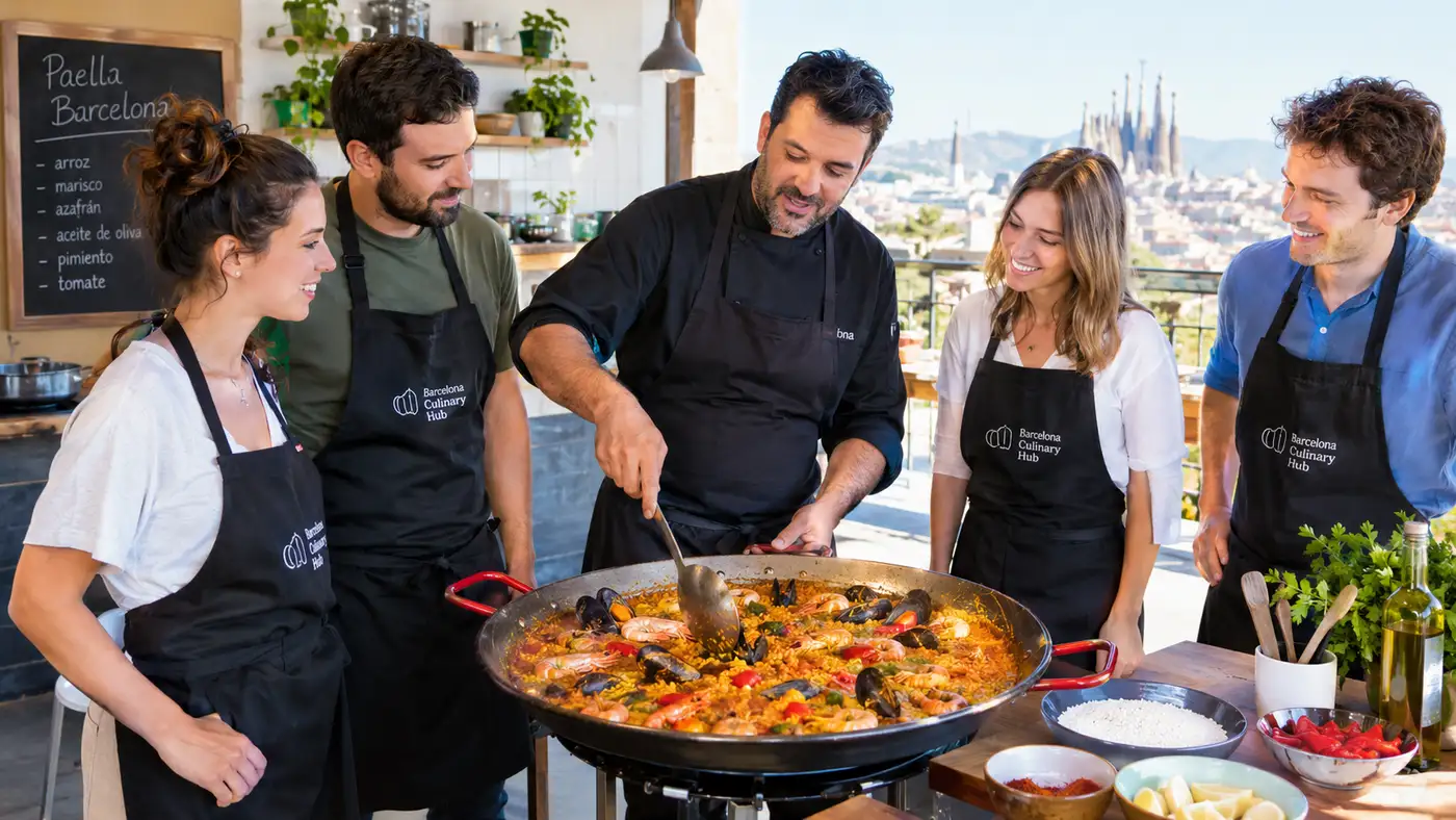 Guida ai corsi di cucina e alle scuole di cucina a Barcellona