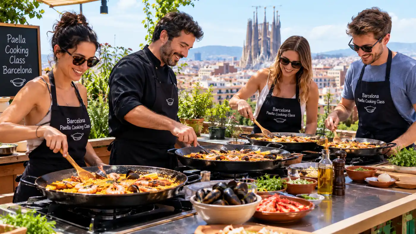 Corso di cucina della paella a Barcellona: prezzi e prenotazioni