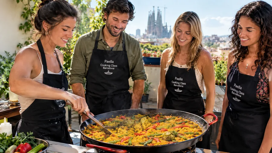 Vegetarian and Vegan Paella Cooking Classes in Barcelona